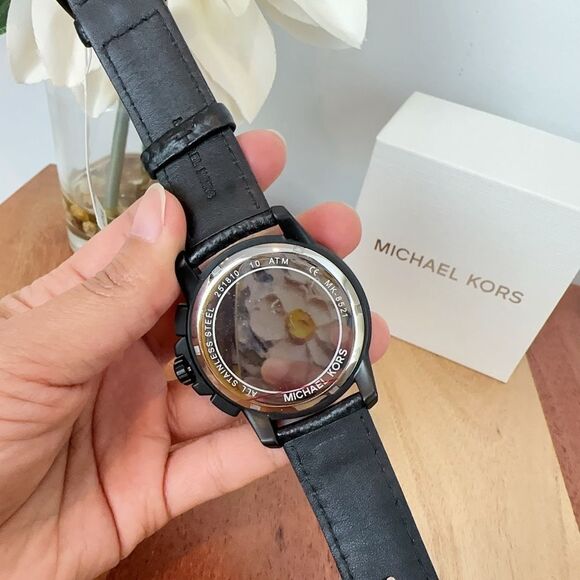 NWT Michael Kors Ryker Chronograph Black‎ Dial Men's Watch - Picture 5 of 6